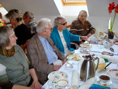 Im Kaffeehaus - Treffen mit Prof. Dr. Wulff