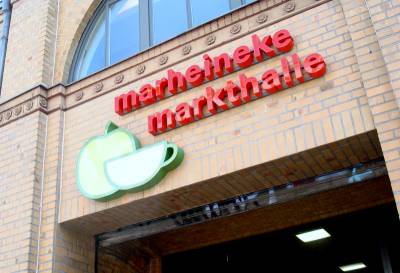 Ein paar Mitglieder besuchten dann diese Markthalle und nahmen  in der Bergmannstr. einen spanischen Imbiss ein